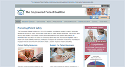 Desktop Screenshot of empoweredpatientcoalition.org